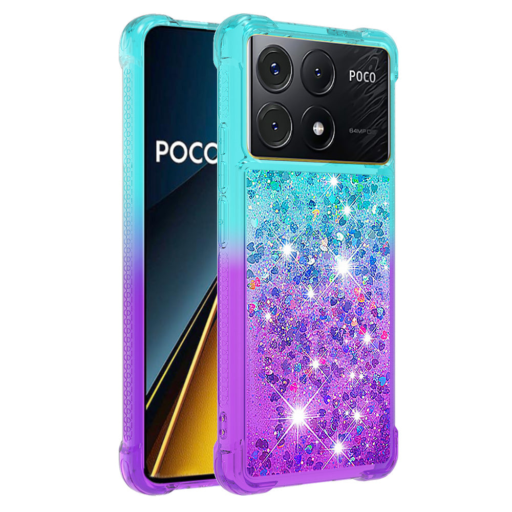 YB Quicksand Series-3 for Xiaomi Poco X6 Pro 5G / Redmi K70E 5G TPU Case Gradient Phone Cover YB Quicksand Series-3 for Xiaomi Poco X6 Pro 5G / Redmi K70E 5G TPU Case Gradient Phone Cover